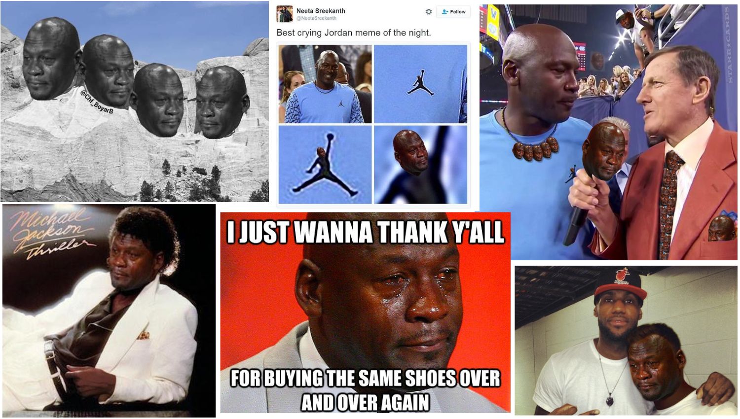 Crying Jordan memes montage