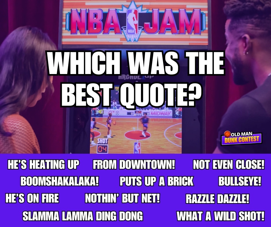 Unique Basketball Meme Best quote from NBA Jam