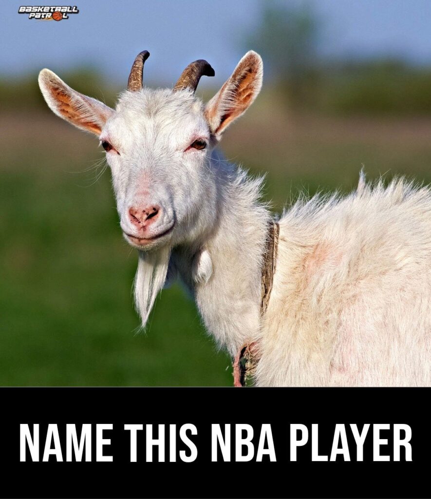 Basketball meme Goat name this NBA player