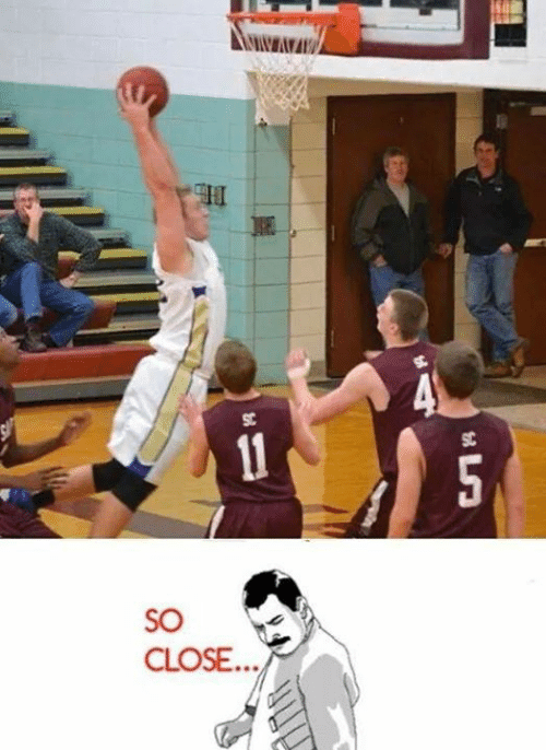 white men can't jump meme high school player trying to dunk