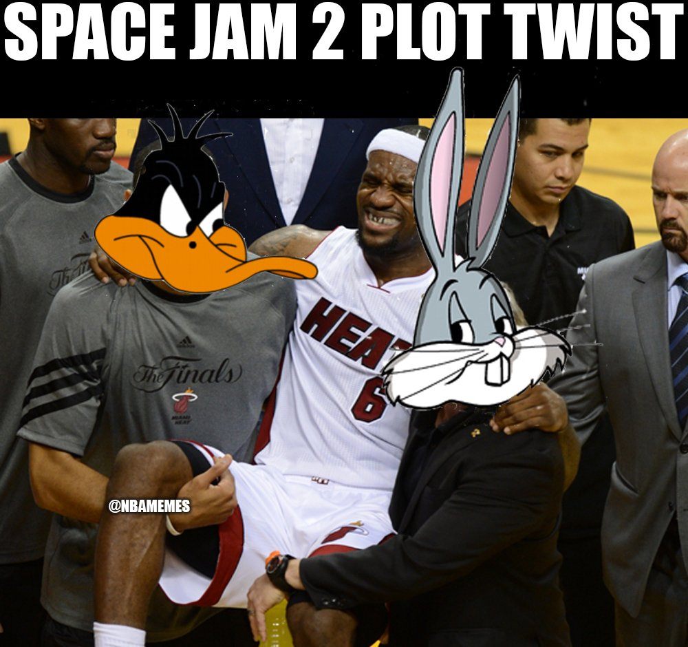 Space Jam 2 meme plot twist