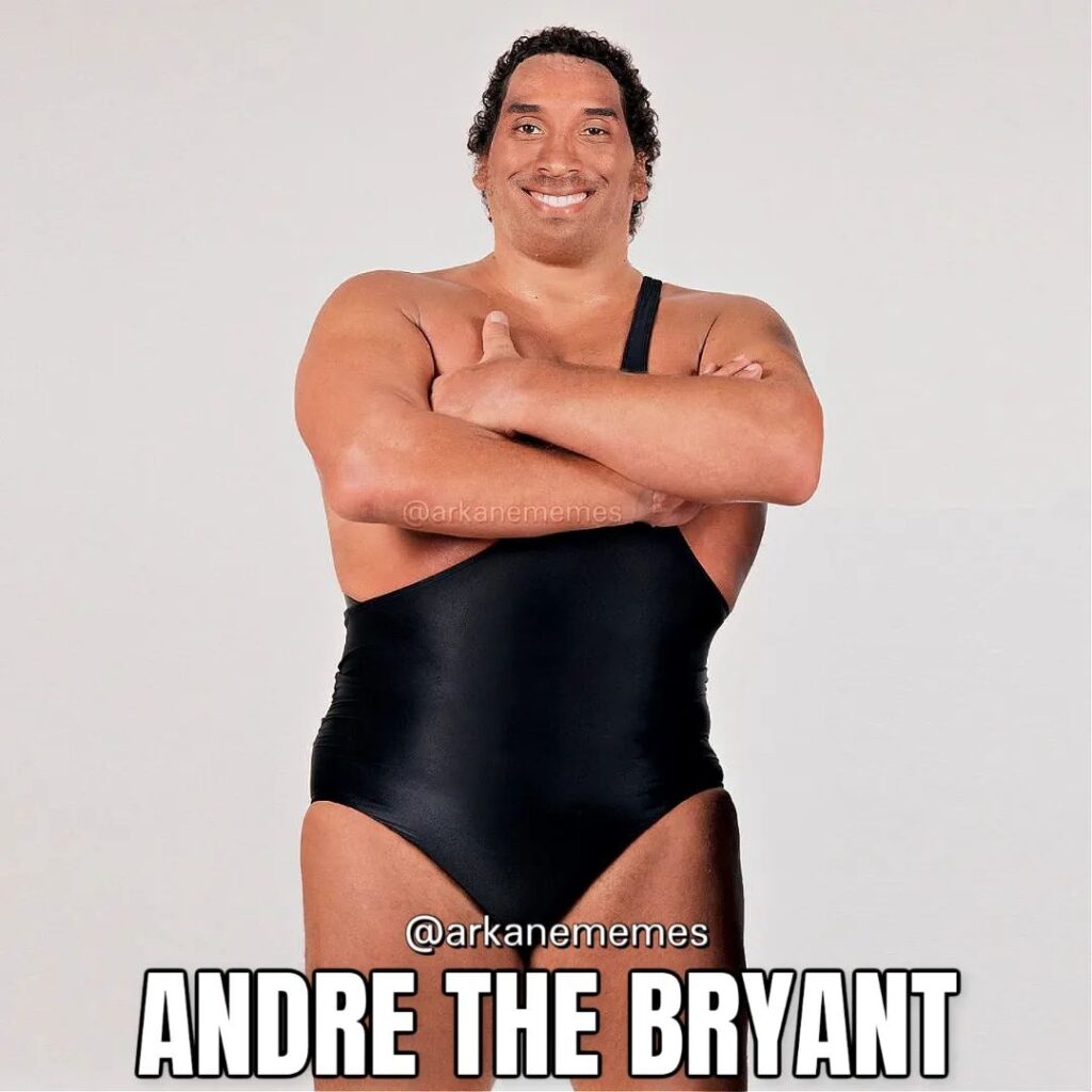 Kobe Bryant meme Andre the Giant/Bryant
