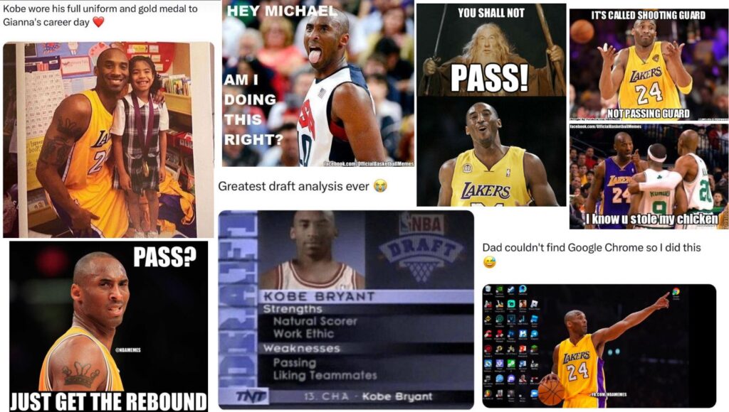 Kobe Bryant memes montage