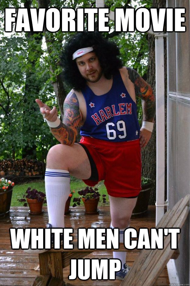 white men can't jump meme favorite movie costume