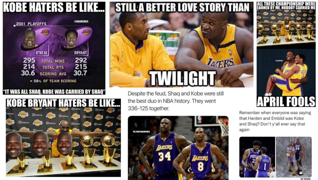 Kobe and Shaq memes montage