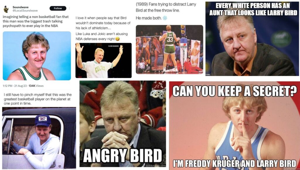 Larry Bird memes montage