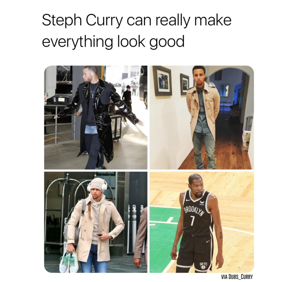 Steph Curry meme can make everything look good Kevin Durant