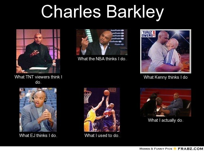 Charles Barkley meme Inside the NBA what he actually does