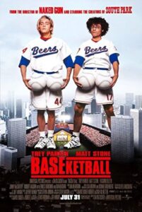 Funny basketball movie BASEketball movie cover