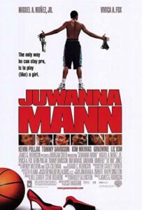 Funny basketball movie Juwanna Mann cover poster