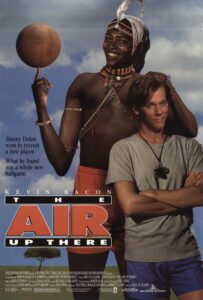 Funny basketball movie The Air Up There movie cover