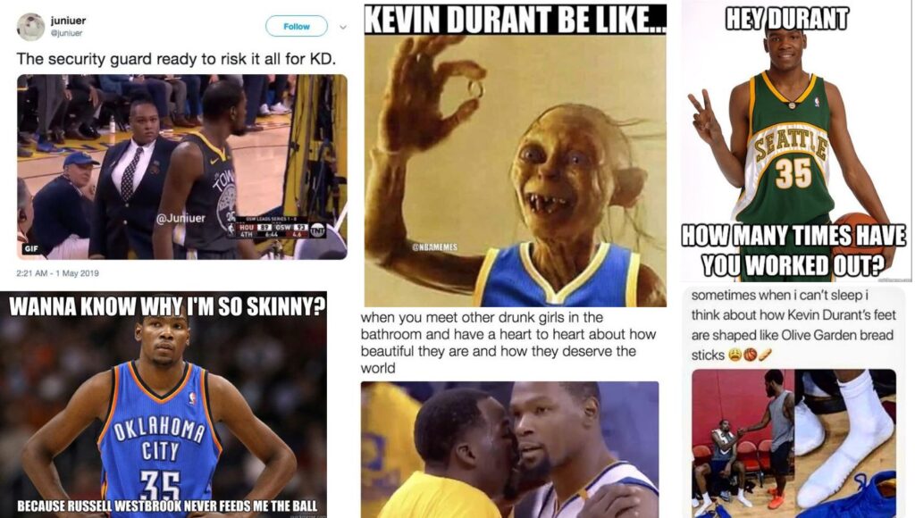 Kevin Durant memes montage