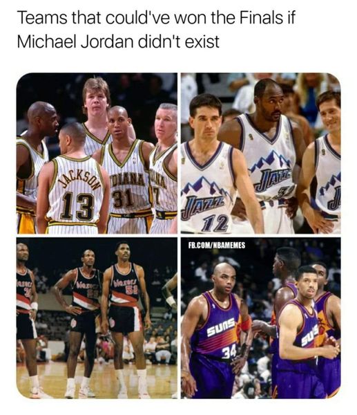 80s & 90s NBA meme teams that could have won title if Jordan didn't exist